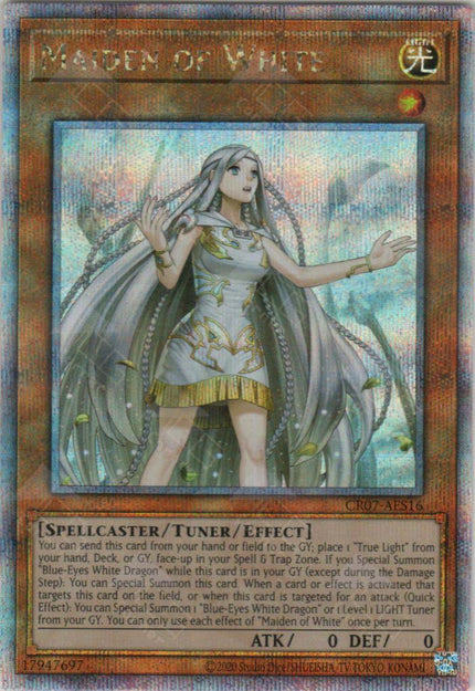 CR07-AES16 Maiden of White (QCSR)