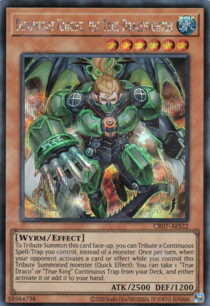 CR07-AES22 Dinomight Knight, the True Dracofighter (SER)