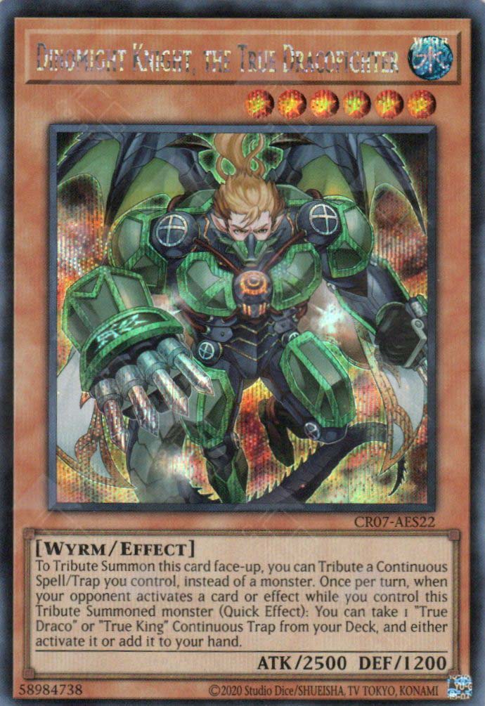 CR07-AES22 Dinomight Knight, the True Dracofighter (SER)