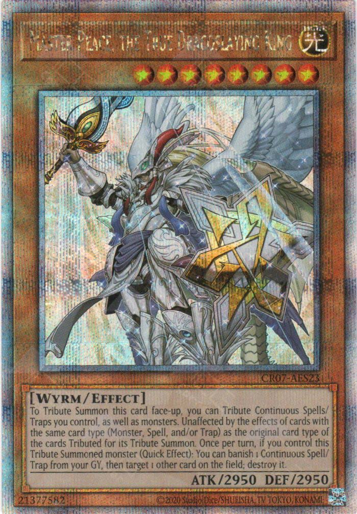CR07-AES23 Master Peace, the True Dracoslaying King (QCSR)