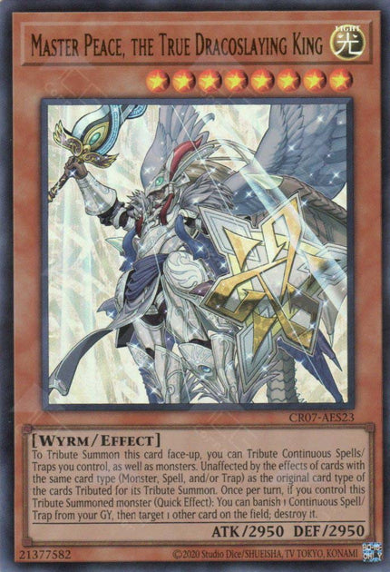 CR07-AES23 Master Peace, the True Dracoslaying King (UR）