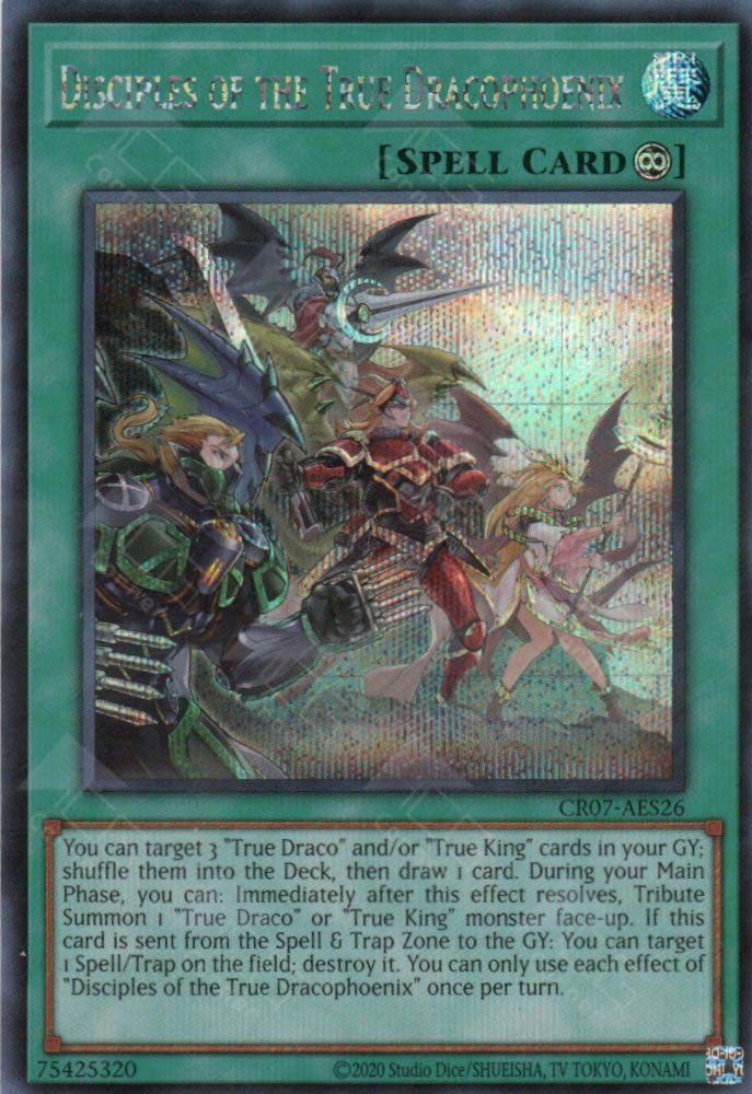 CR07-AES26 Disciples of the True Dracophoenix (SER)