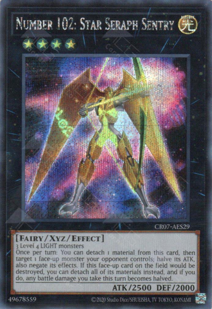 CR07-AES29 Number 102: Star Seraph Sentry (SER)