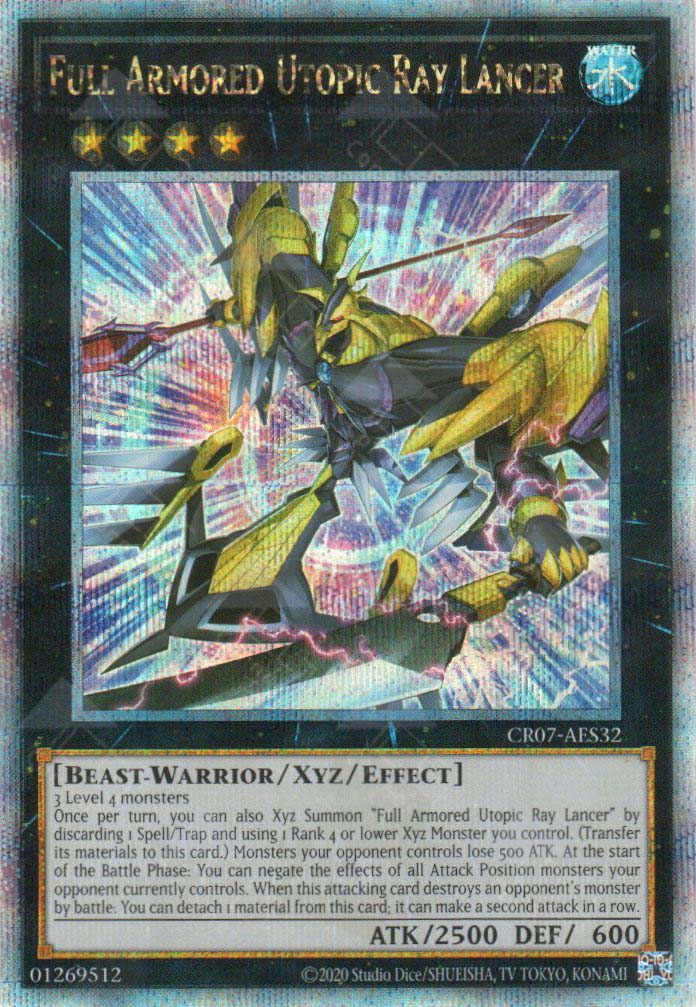 CR07-AES32 Full Armored Utopic Ray Lancer (QCSR)