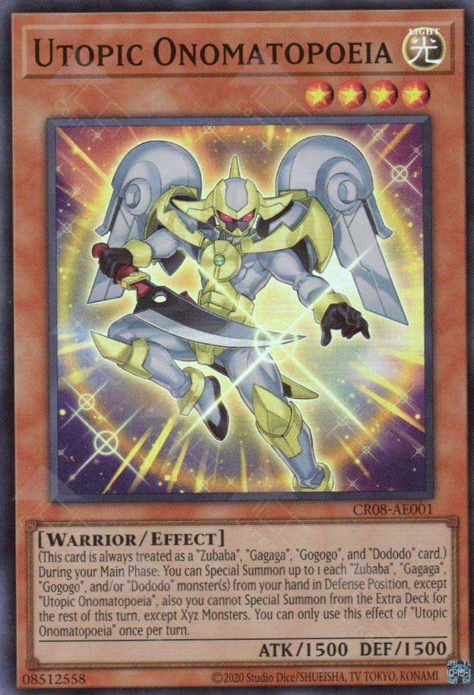 CR08-AE001 Utopic Onomatopoeia (SR)