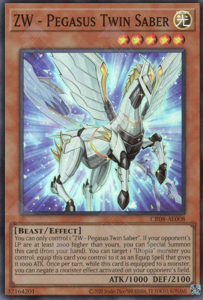 CR08-AE008 ZW - Pegasus Twin Saber (SR)
