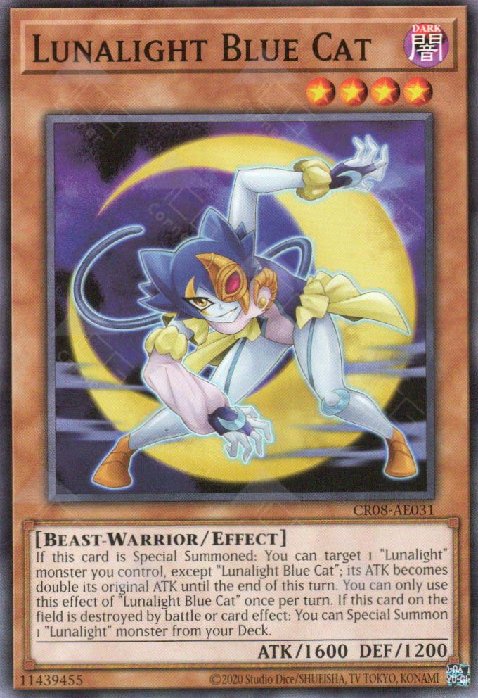 CR08-AE031 Lunalight Blue Cat (N)