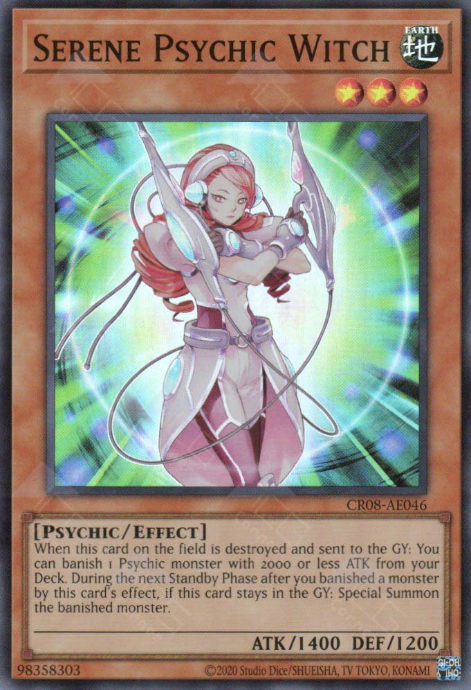 CR08-AE046 Serene Psychic Witch (SR)