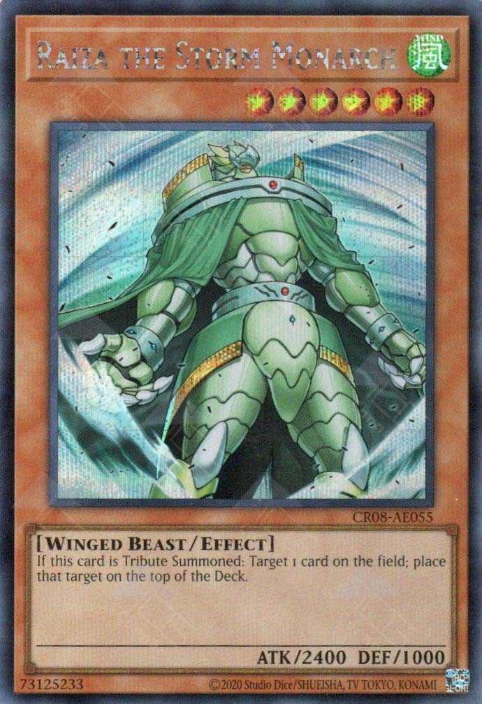CR08-AE055 Raiza the Storm Monarch (SER)