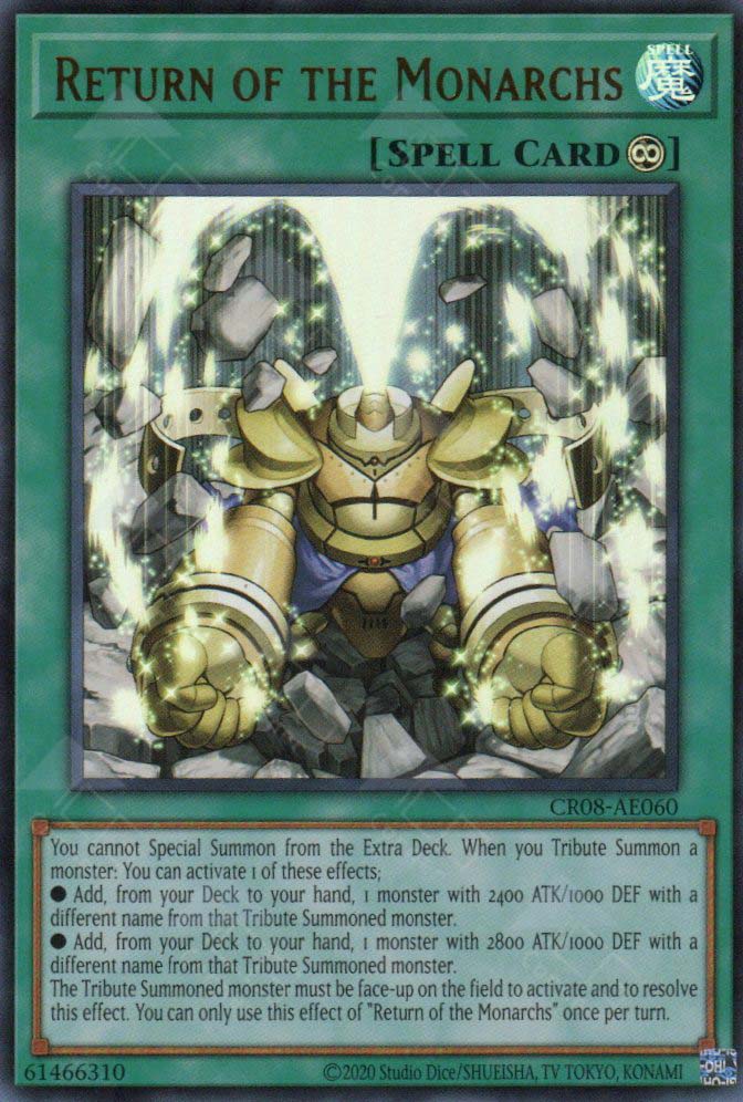 CR08-AE060 Return of the Monarchs (SR)