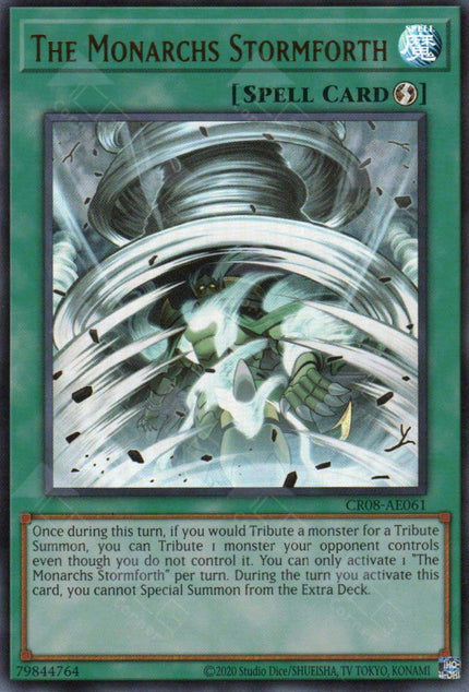 CR08-AE061 The Monarchs Stormforth (UR)