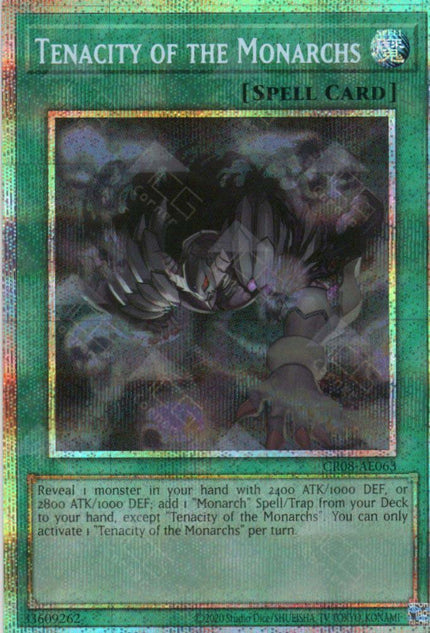 CR08-AE063 Tenacity of the Monarchs (PSER)