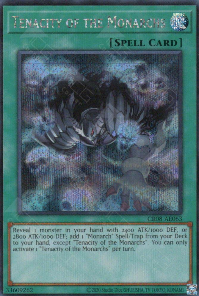 CR08-AE063 Tenacity of the Monarchs (SER)