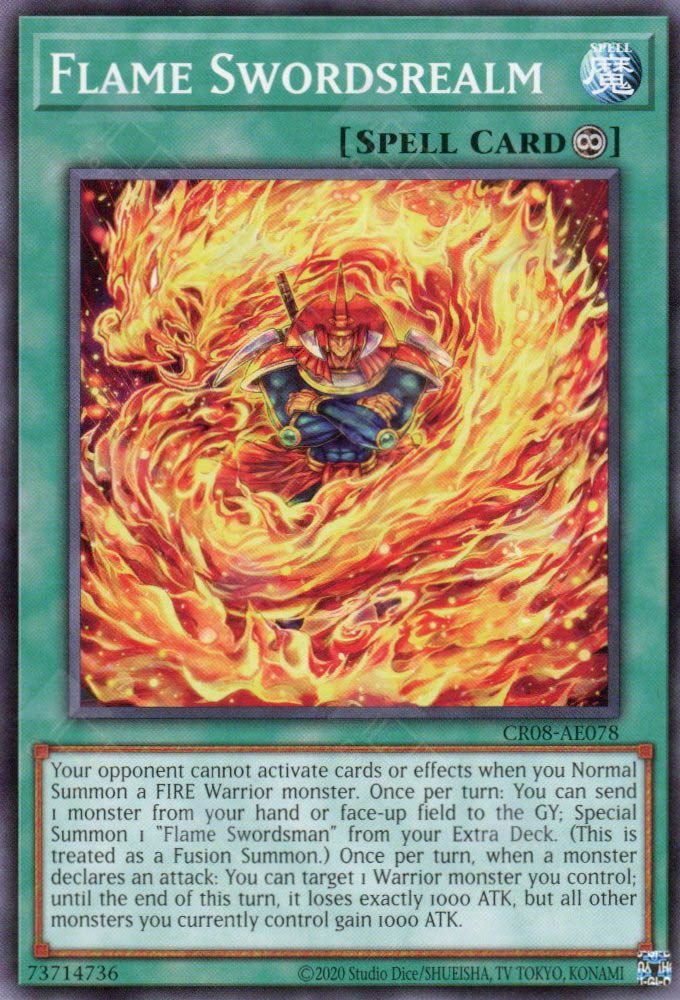CR08-AE078 Flame Swordsrealm (N)