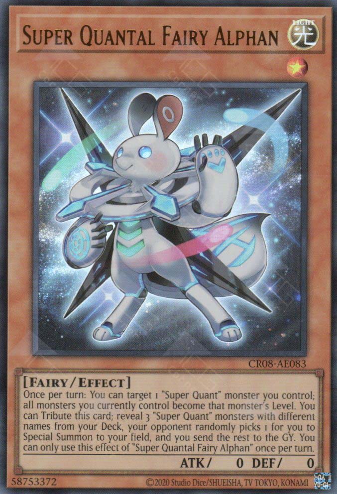 CR08-AE083 Super Quantal Fairy Alphan (UR)