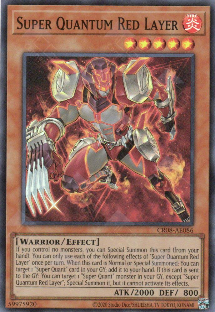 CR08-AE086 Super Quantum Red Layer (SR)