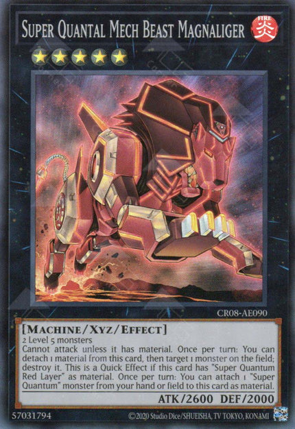 CR08-AE090 Super Quantal Mech Beast Magnaliger (SR)