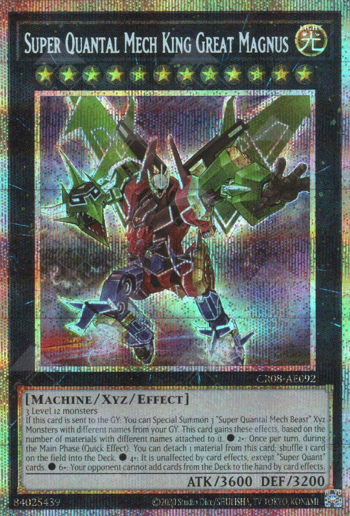 CR08-AE092 Super Quantal Mech King Great Magnus (PSER)