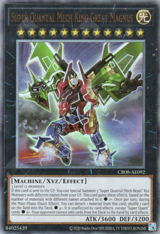 CR08-AE092 Super Quantal Mech King Great Magnus (UL)