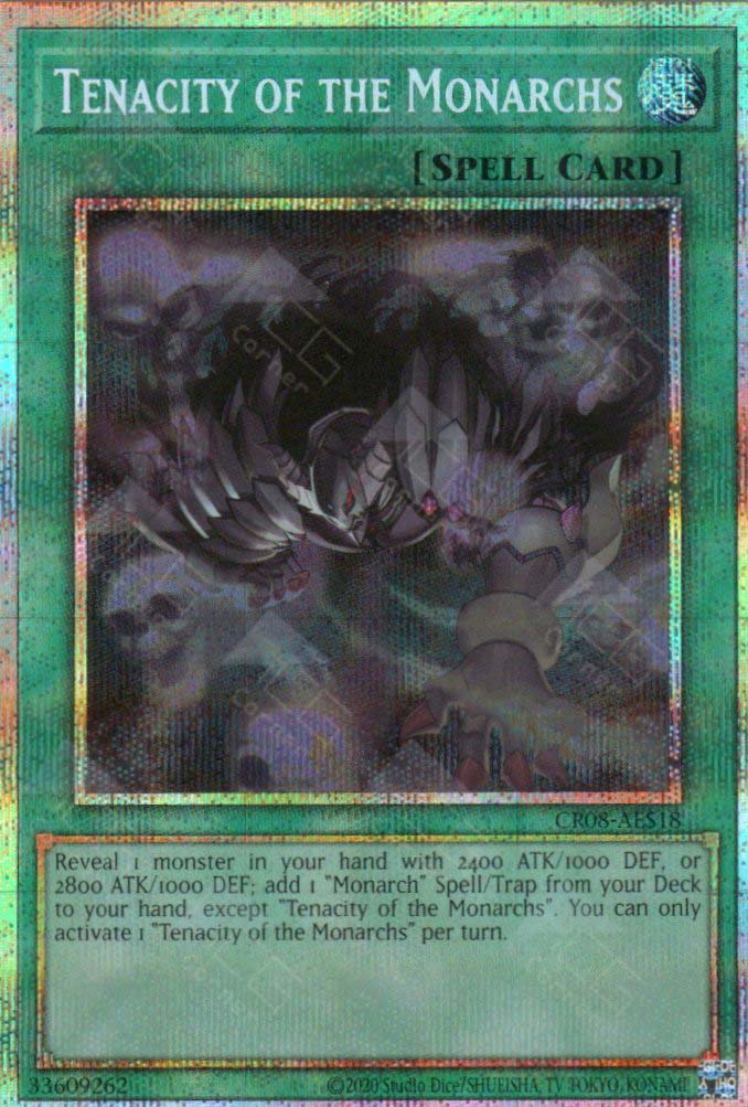 CR08-AES18 Tenacity of the Monarchs (PSER)
