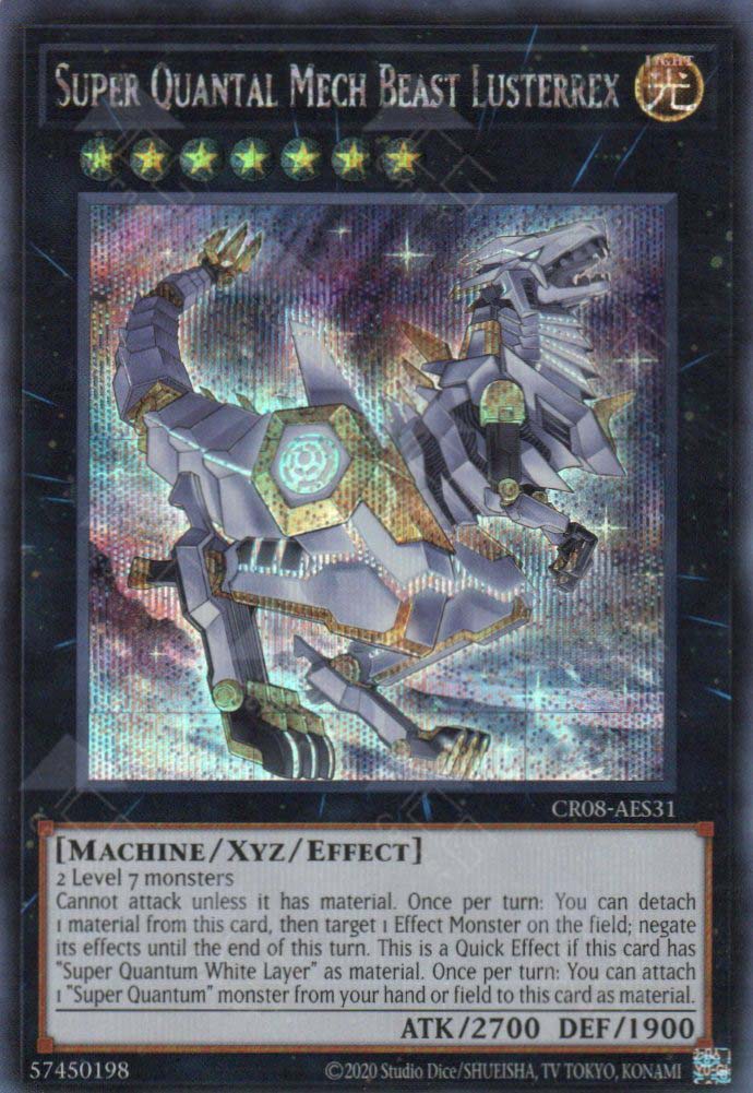 CR08-AE0S31 Super Quantal Mech Beast Lusterrex (SER)