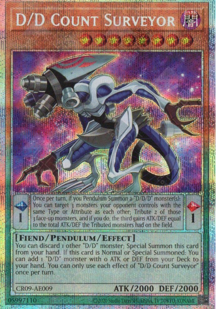 CR09-AE009 D/D Count Surveyor (PSER) (Status A)