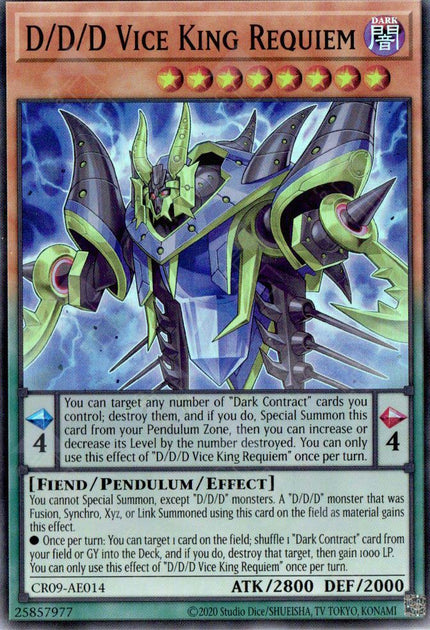 CR09-AE014 D/D/D Vice King Requiem (SR)