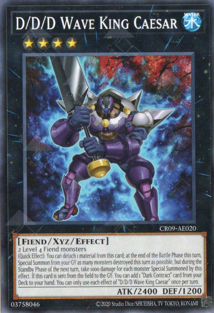 CR09-AE020 D/D/D Wave King Caesar (N)