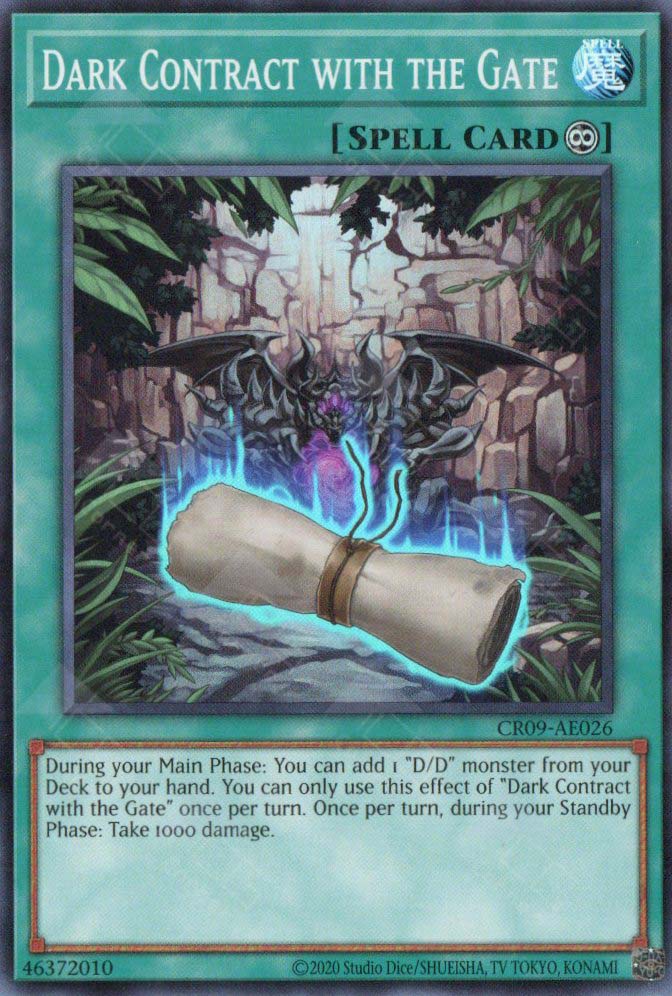 CR09-AE026 Dark Contract with the Gate (SR)
