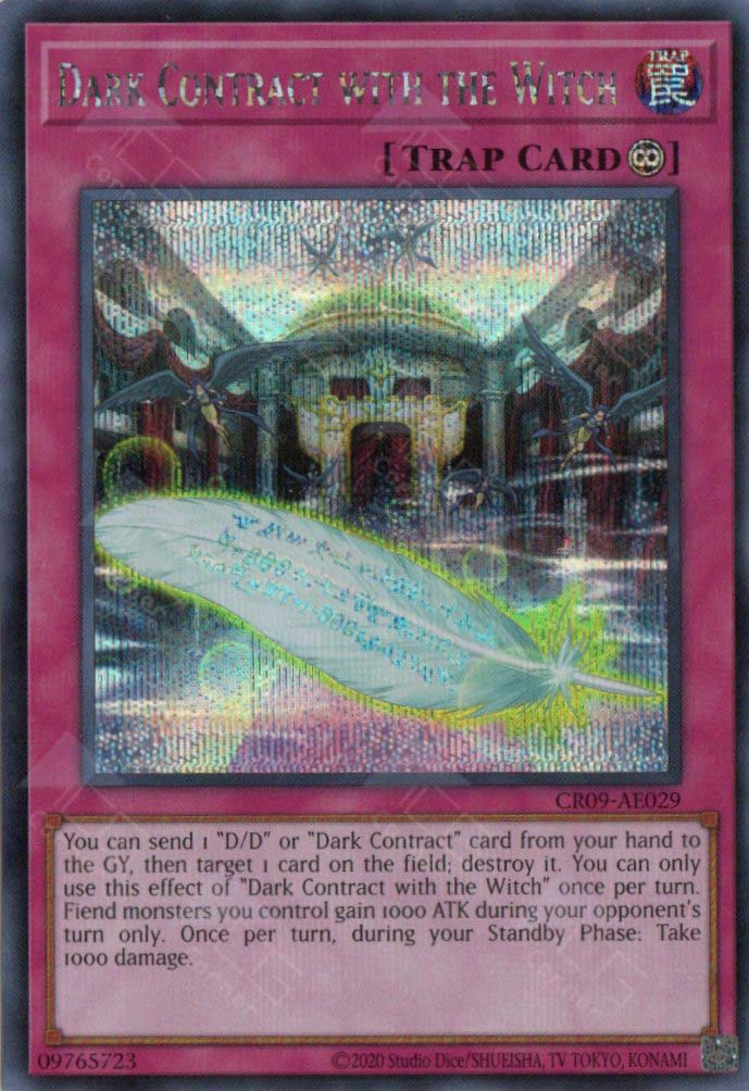 CR09-AE029 Dark Contract with the Witch (SER)
