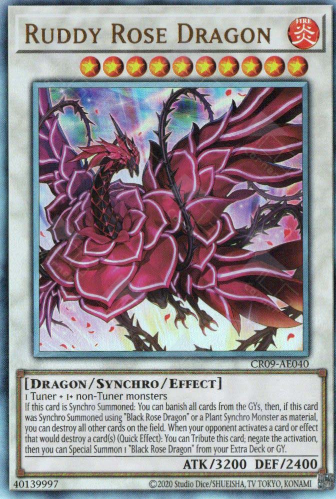 CR09-AE040 Ruddy Rose Dragon (UL)