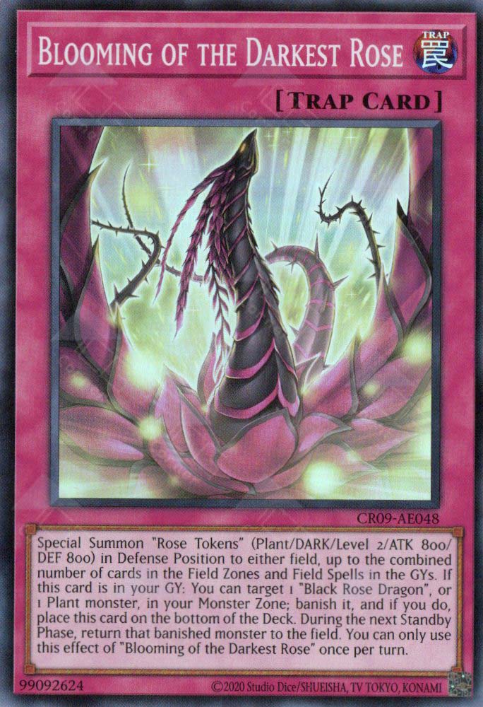 CR09-AE048 Blooming of the Darkest Rose (SR)