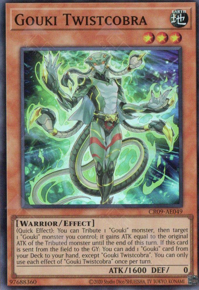 CR09-AE049 Gouki Twistcobra (SR)