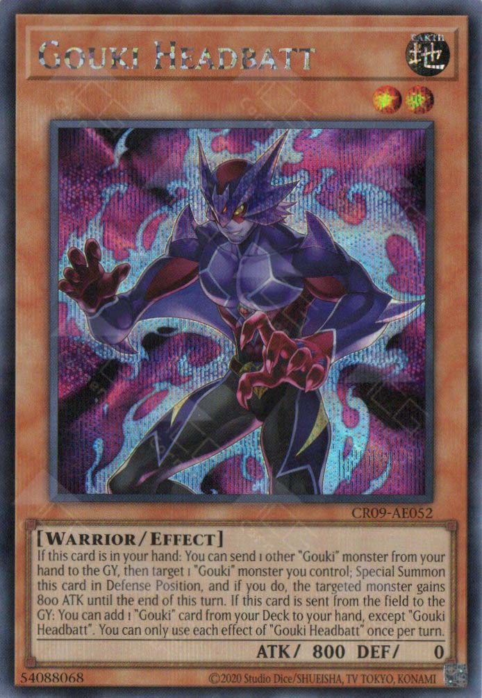 CR09-AE052 Gouki Headbatt (SER)