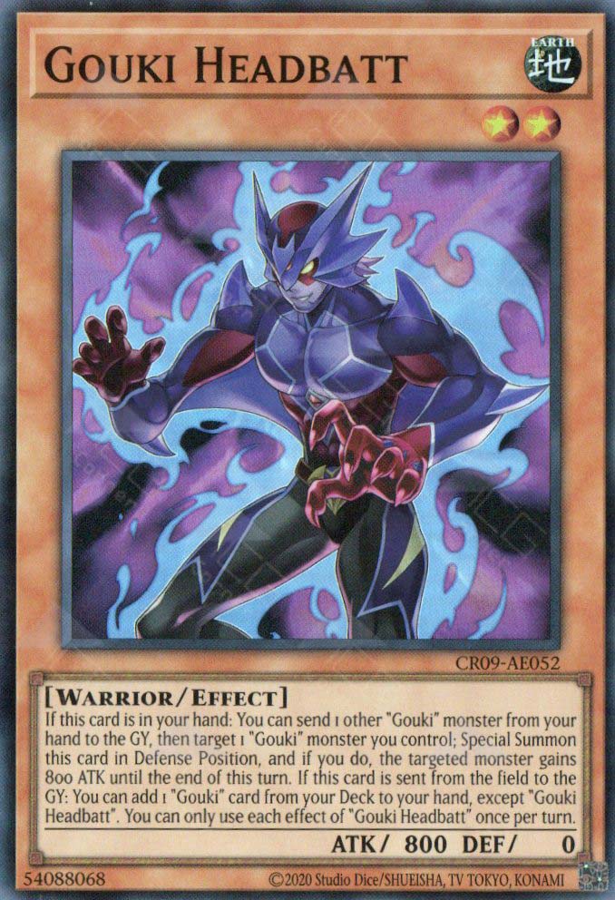 CR09-AE052 Gouki Headbatt (SR)