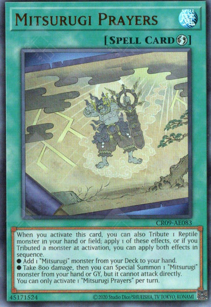 CR09-AE083 Mitsurugi Prayers (UR)