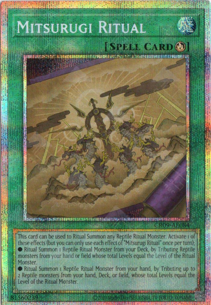 CR09-AE084 Mitsurugi Ritual (PSER)