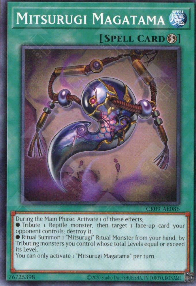 CR09-AE086 Mitsurugi Magatama (N)