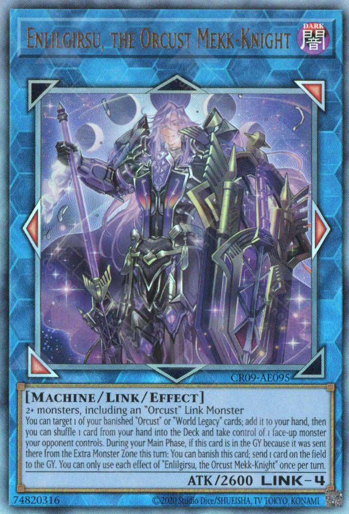 CR09-AE095 Enlilgirsu, the Orcust Mekk-Knight (UL)