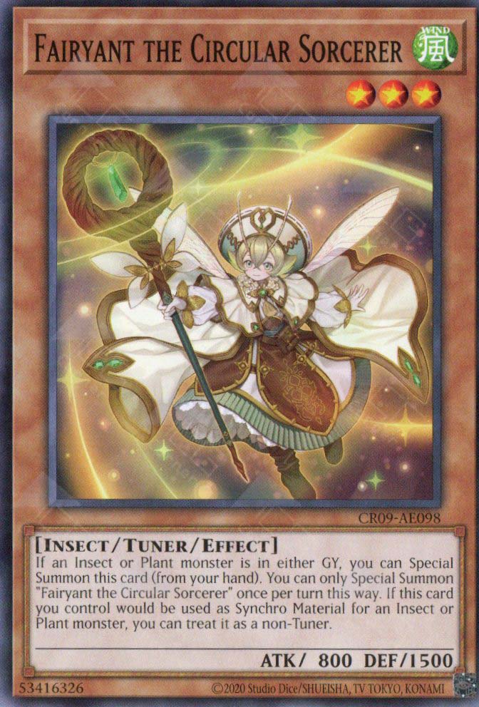 CR09-AE098 Fairyant the Circular Sorcerer (N)