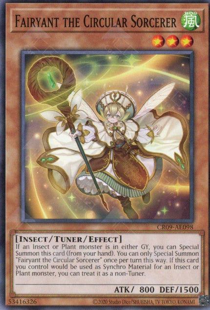 CR09-AE098 Fairyant the Circular Sorcerer (N)