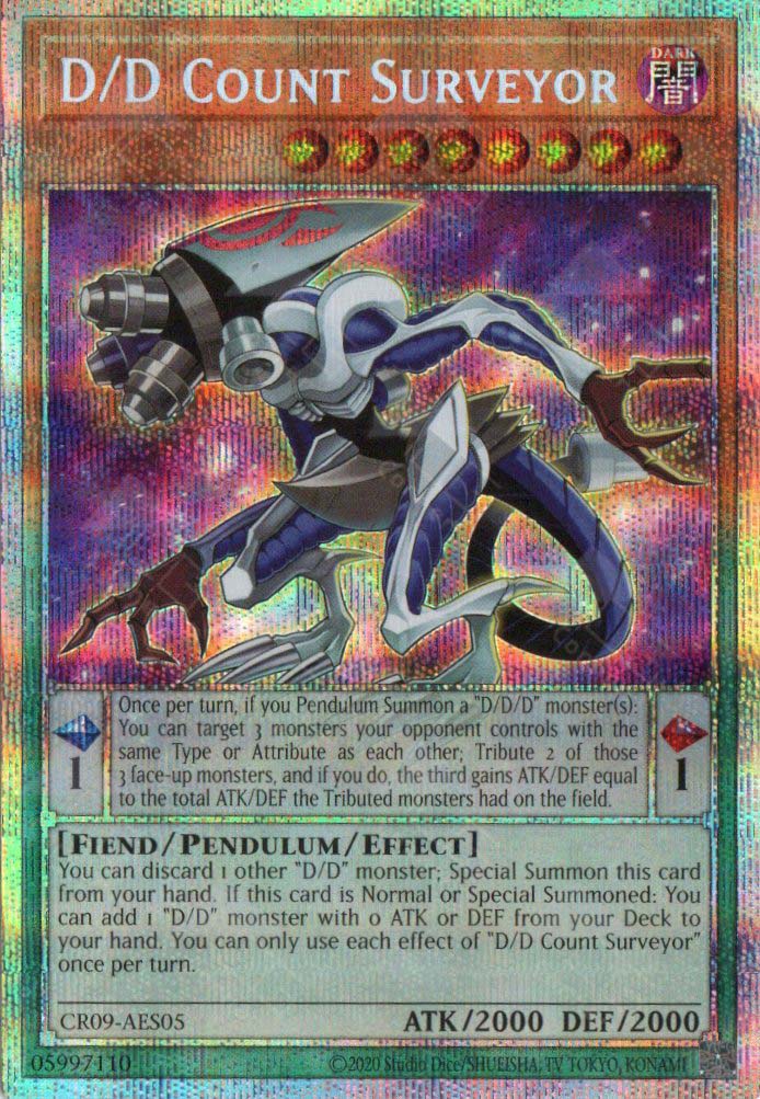 CR09-AES05 D/D Count Surveyor (PSER)
