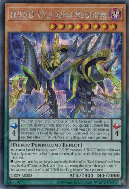 CR09-AES08 D/D/D Vice King Requiem (SER)