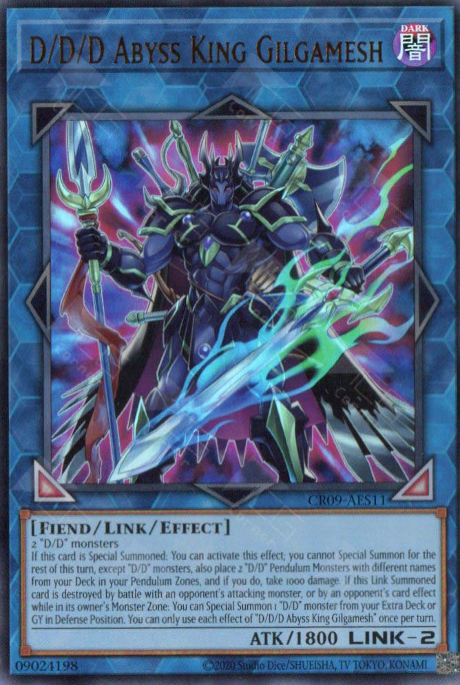 CR09-AES11 D/D/D Abyss King Gilgamesh (UR)