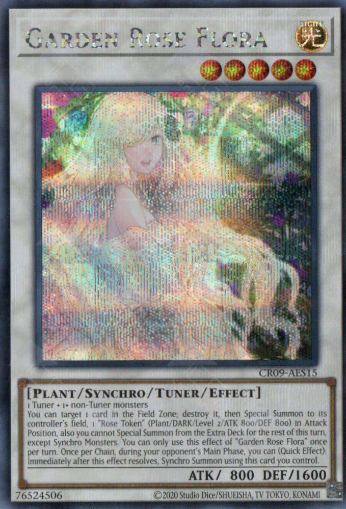 CR09-AES15 Garden Rose Flora (SER)