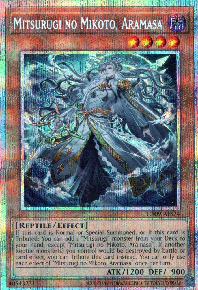 CR09-AES24 Mitsurugi no Mikoto, Aramasa (PSER)