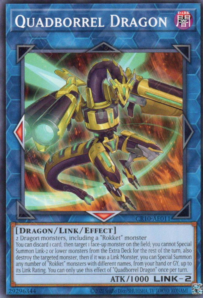 CR10-AE011 Quadborrel Dragon (N)