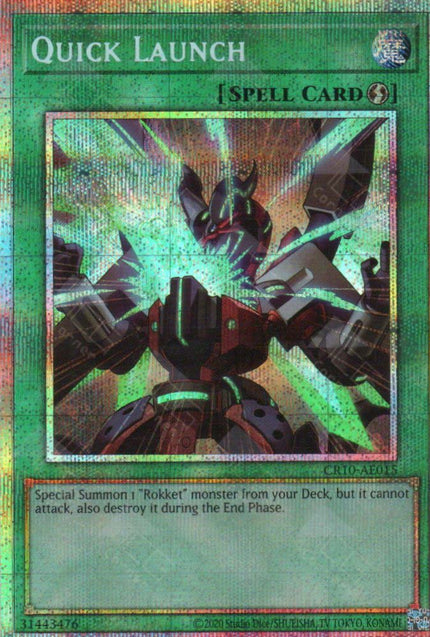 CR10-AE015 Quick Launch (PSER)