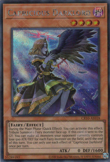CR10-AE018 Capricious Darklord (SER)