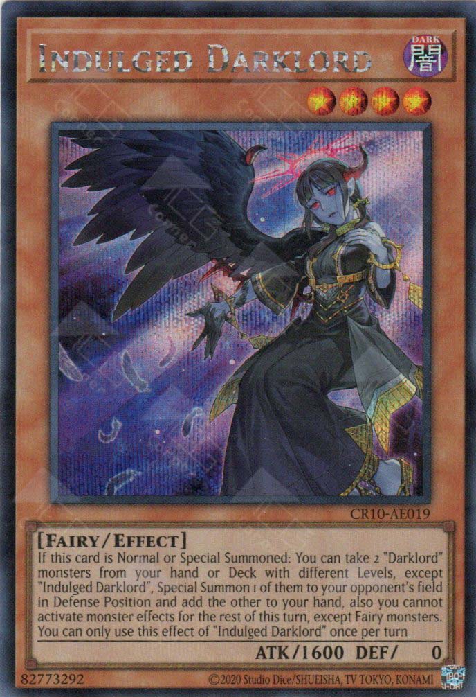 CR10-AE019 Indulged Darklord (SER)